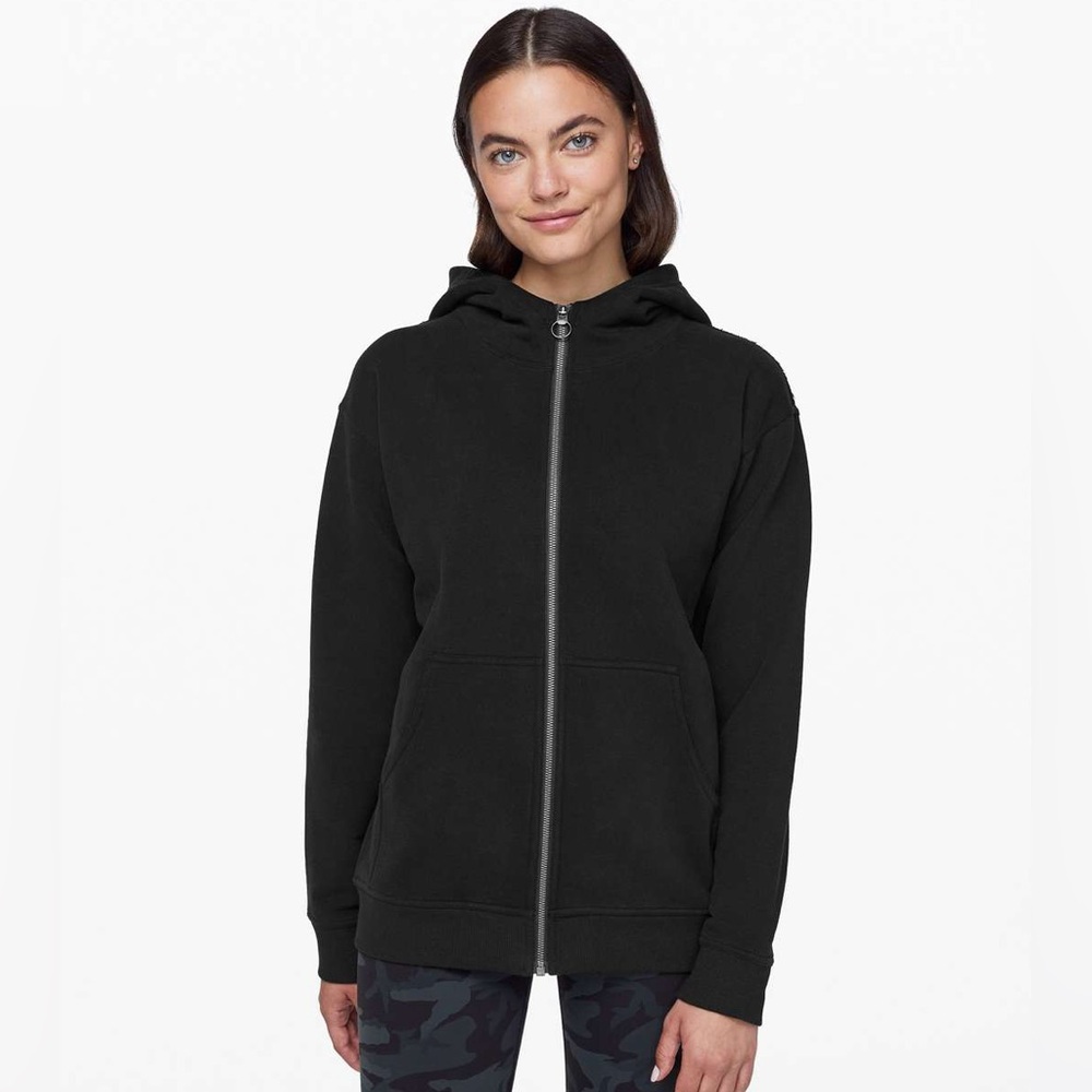 Lululemon All Yours Zip Hoodie Black 4